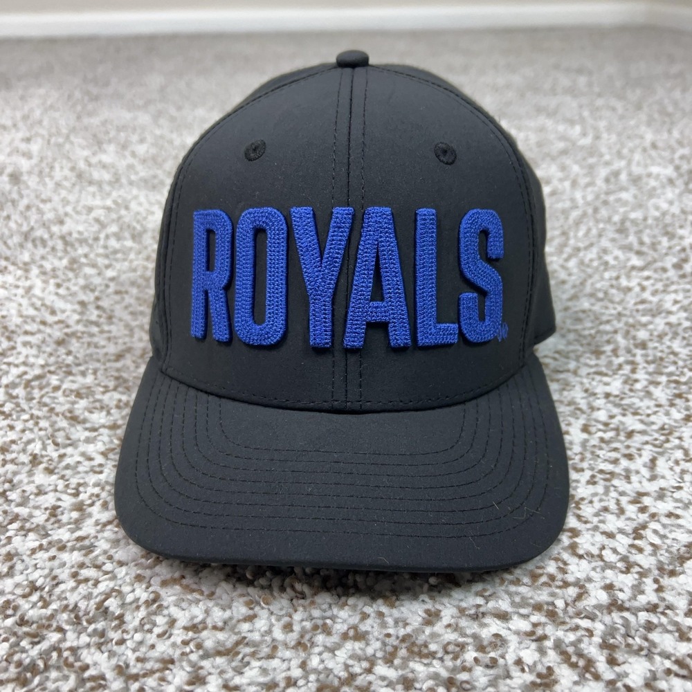 Kansas‎ City Royals Hat Cap Snap Back Mens Black Blue MLB Baseball Casual Sports